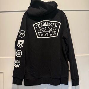 Boy’s Medium Grom & Co Hoody Black